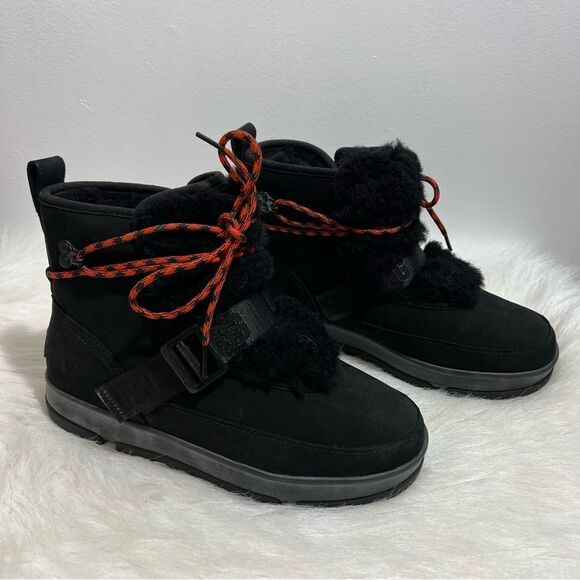 New UGG Classic Black Weather Hiker -- 9 - Picture 4 of 13